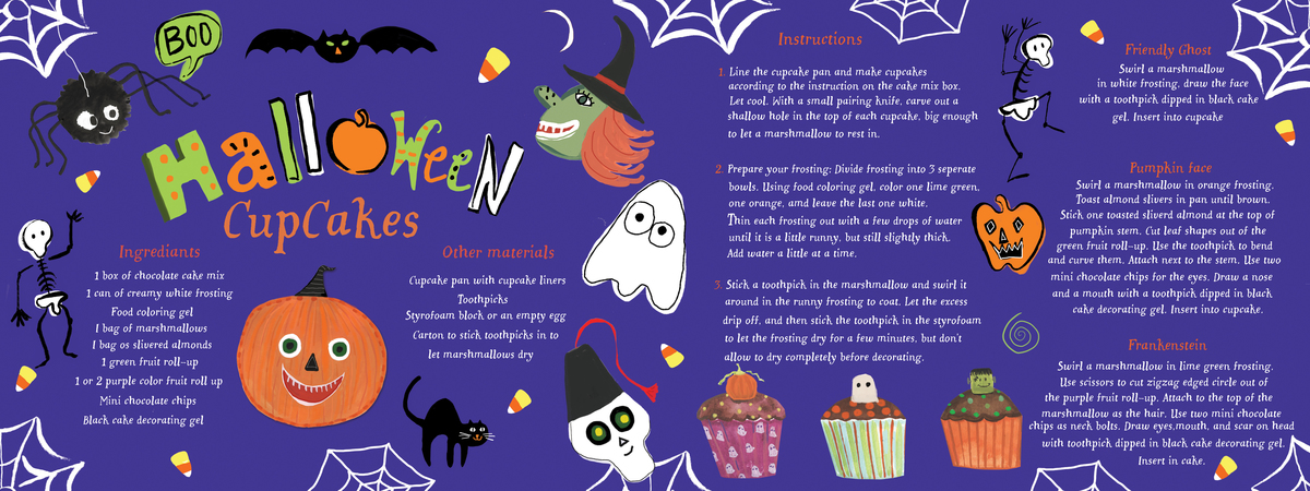 HALLOWEEN CUPCAKES by Farida Zaman