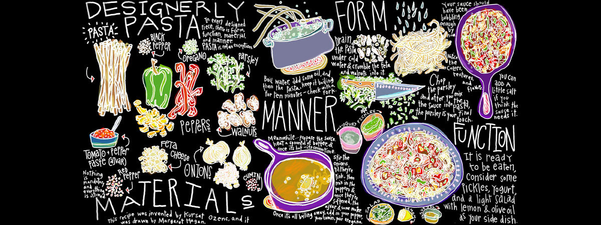 Designerly Pasta by Margaret Hagan