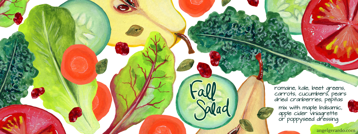 Fall Salad by Angel Gerardo