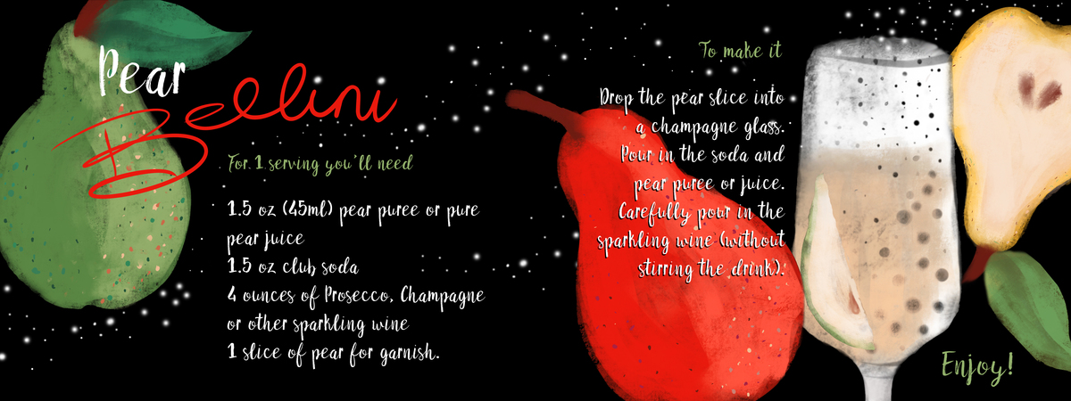 Pear Bellini by Kara Peters Pear bellini
