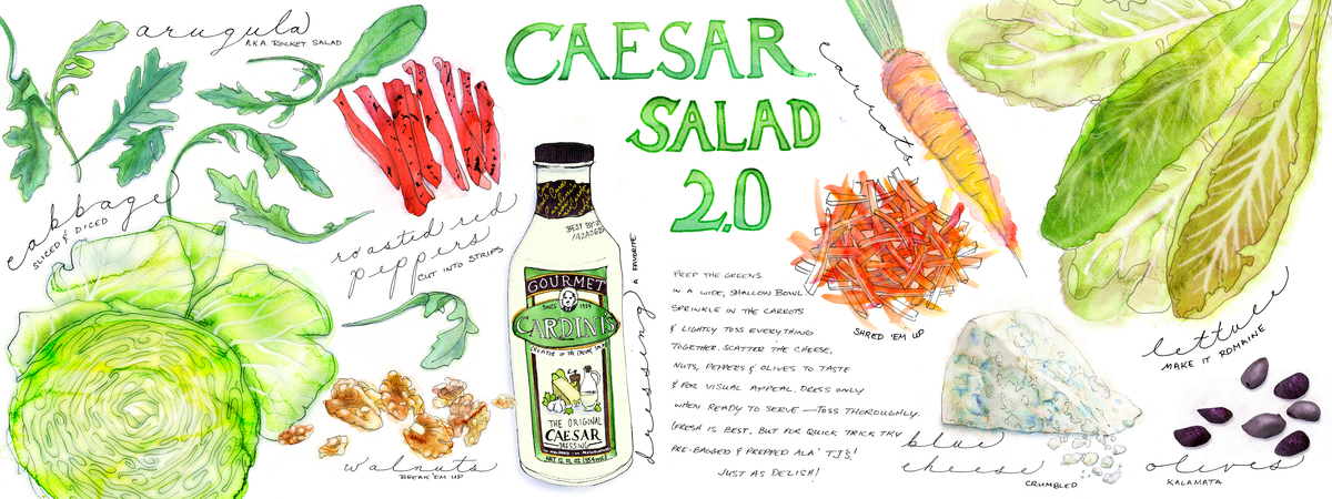 Caesar Salad 2.0 by Sabrina Hoeke Caesar salad 2.0