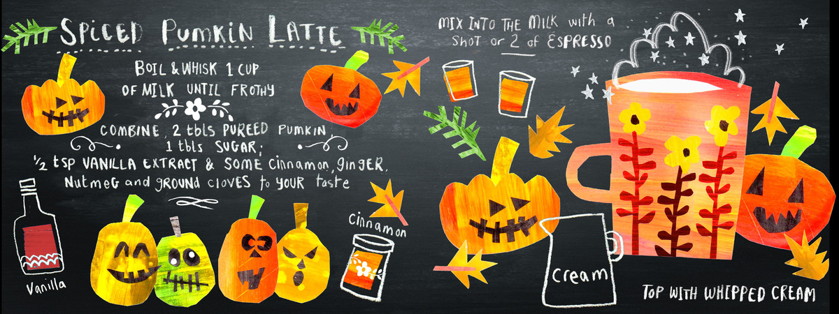 Spiced Pumpkin Latte by Kate Rochester Spl