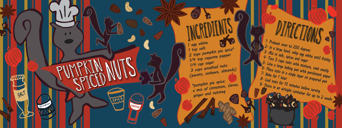 Pumpkin Spiced Nuts by Natalie Couto
