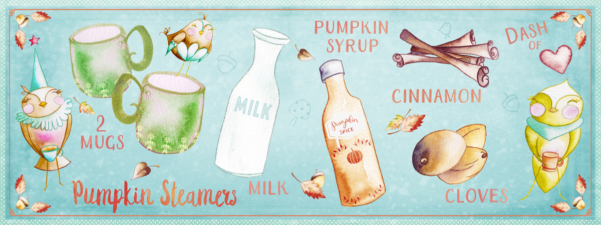 Pumpkin Steamers by Traci Bixby