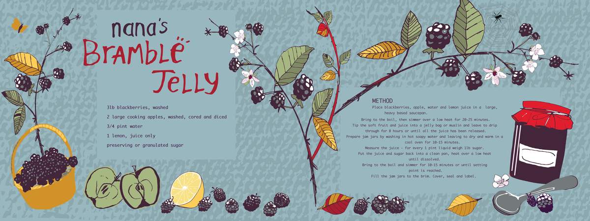 Nana's Bramble Jelly by Emma Bryan Design