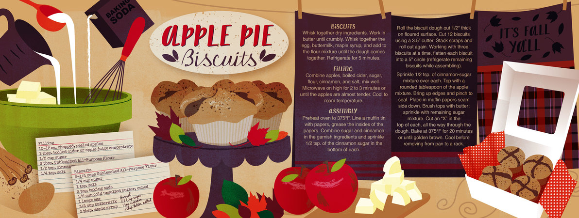 Apple Pie Biscuits by Kimberly K Carter