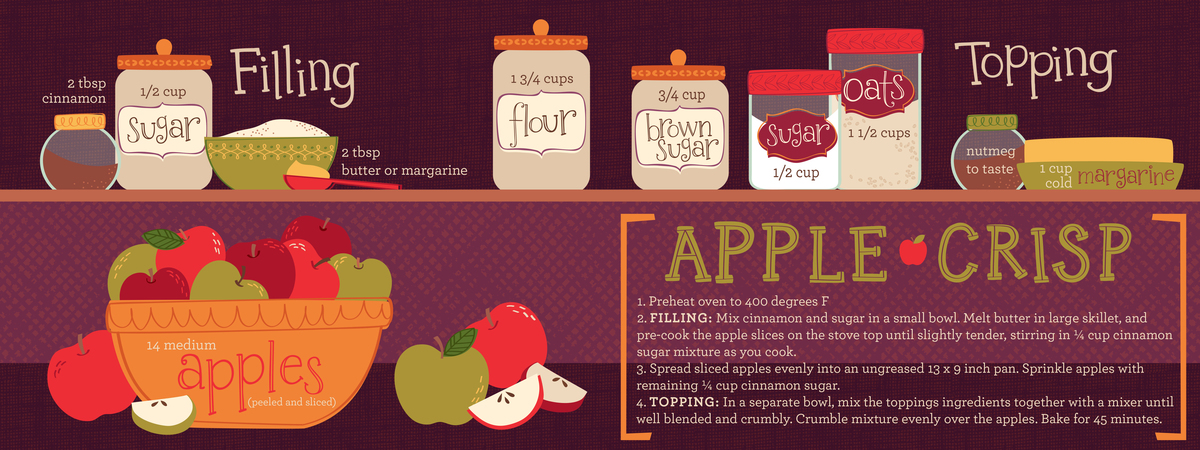 Apple Crisp by Elizabeth Silver