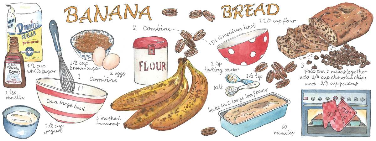 Banana Bread by Suzanne de Nies