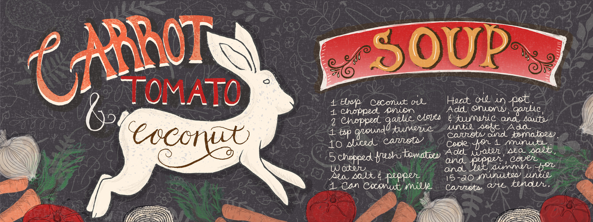 Carrot Tomato and Coconut Soup by Bridgett Stahlman Carrot tomato coconut soup tdac