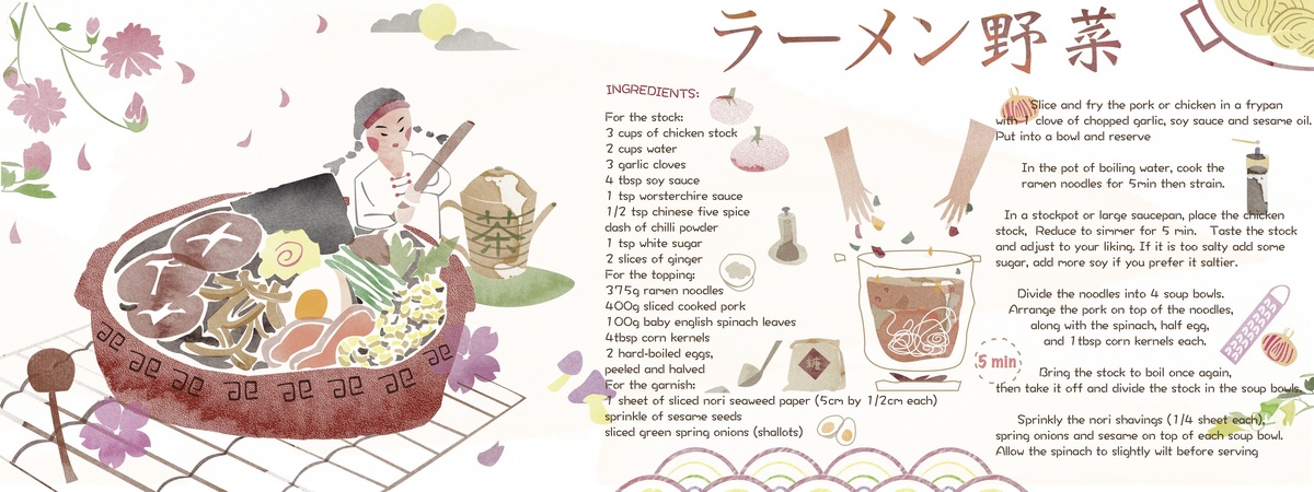 Ramen recipe by Yiffy Gu Cook n draw