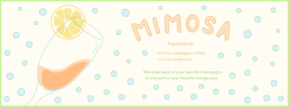 mimosa by the coffee girl