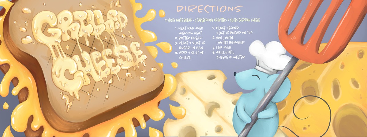Grilled Cheese by Arianna Bartolacci