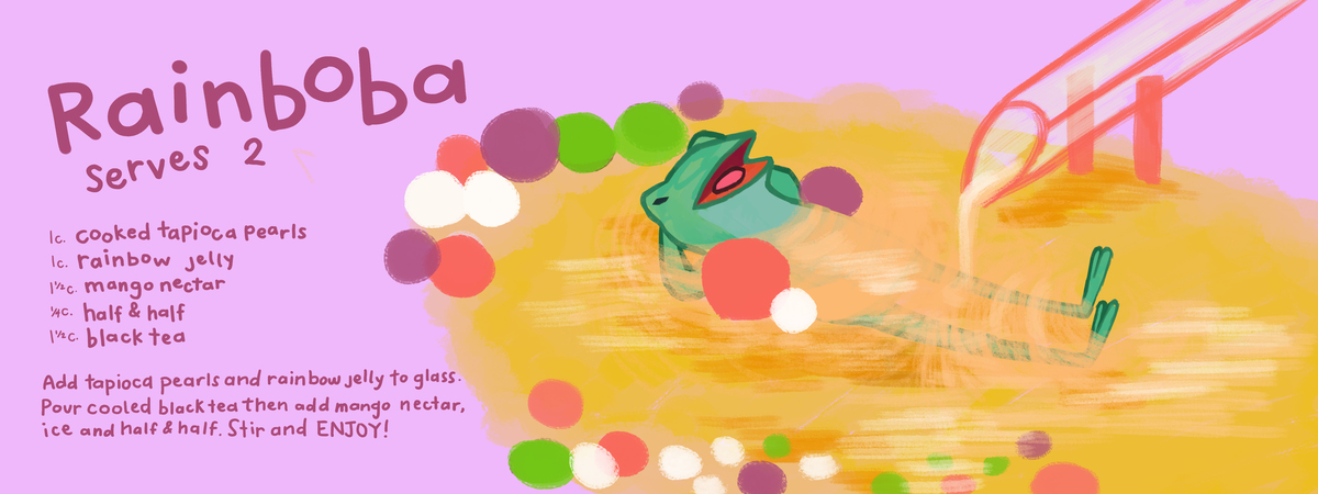 Rainboba by Jacinta Vu