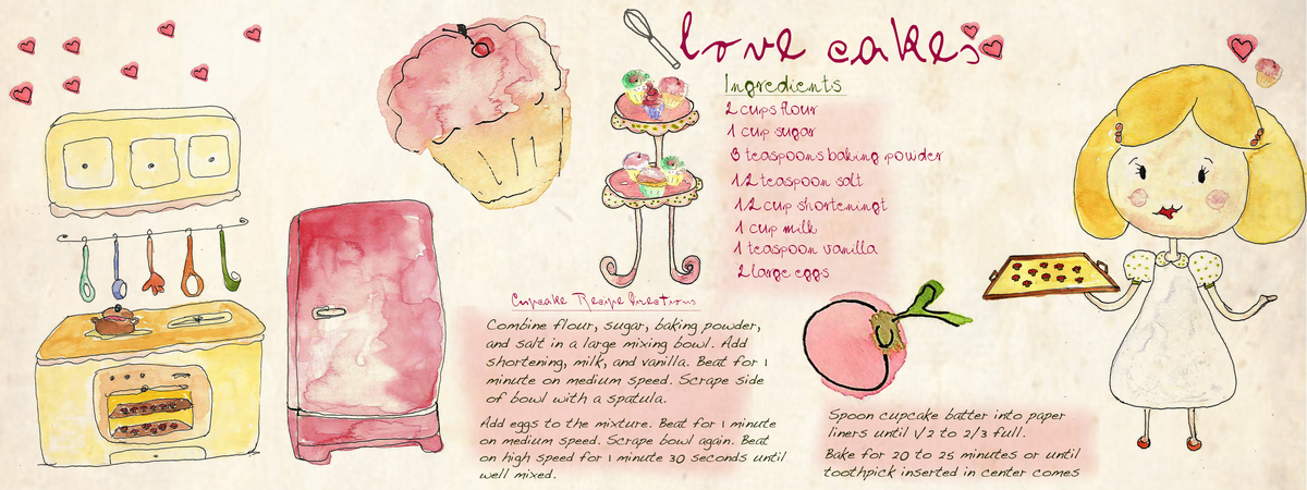 Love Cakes by Melike Kabakus