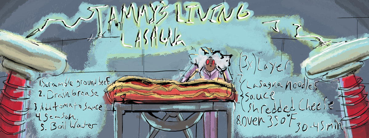 Tammy's Living Lasagna by La Vier Narcisse Living lasgna final