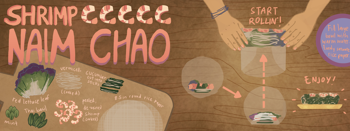 Shrimp Naim Chao by Sanne Sok Eh