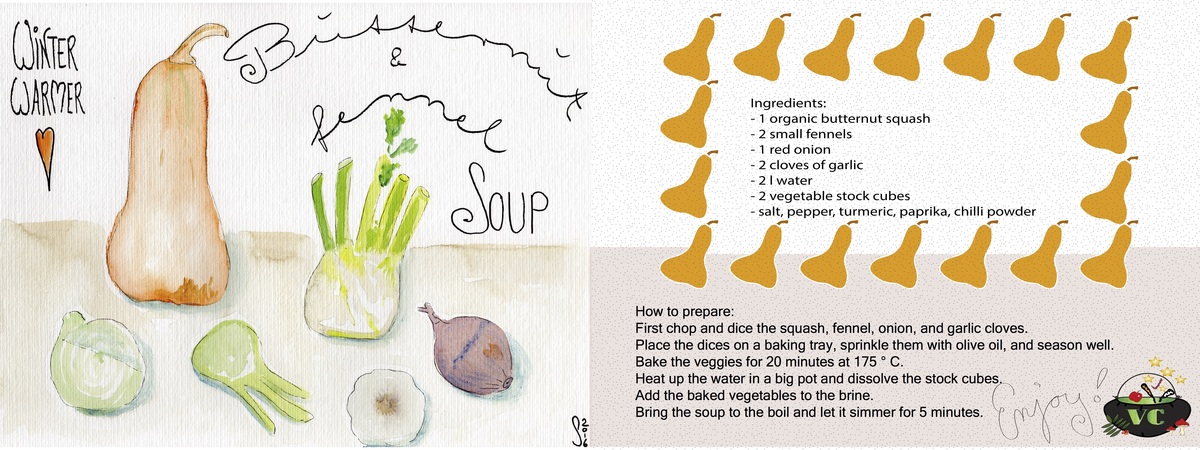 Butternut & Fennel Soup by Susi Sanlier
