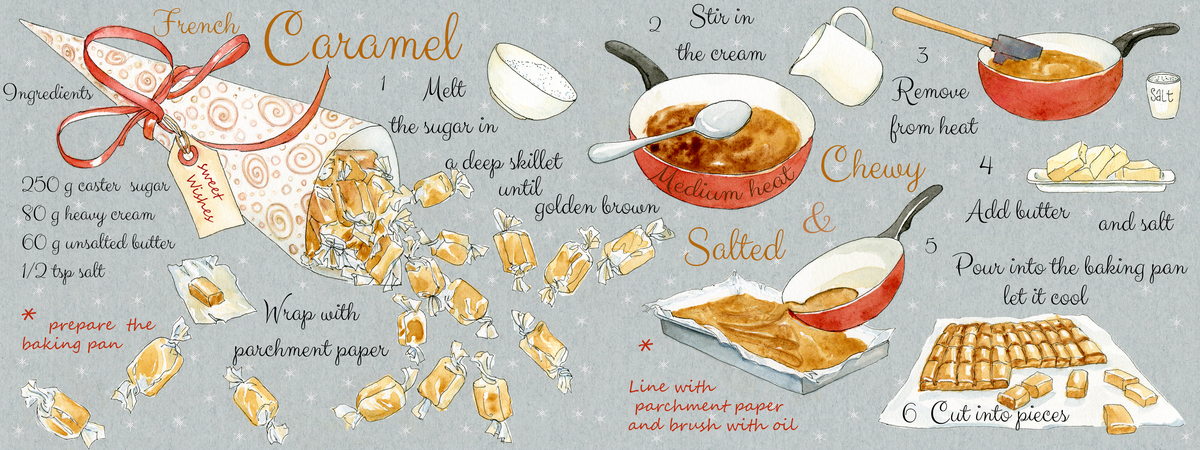 Salted Caramels by Suzanne de Nies