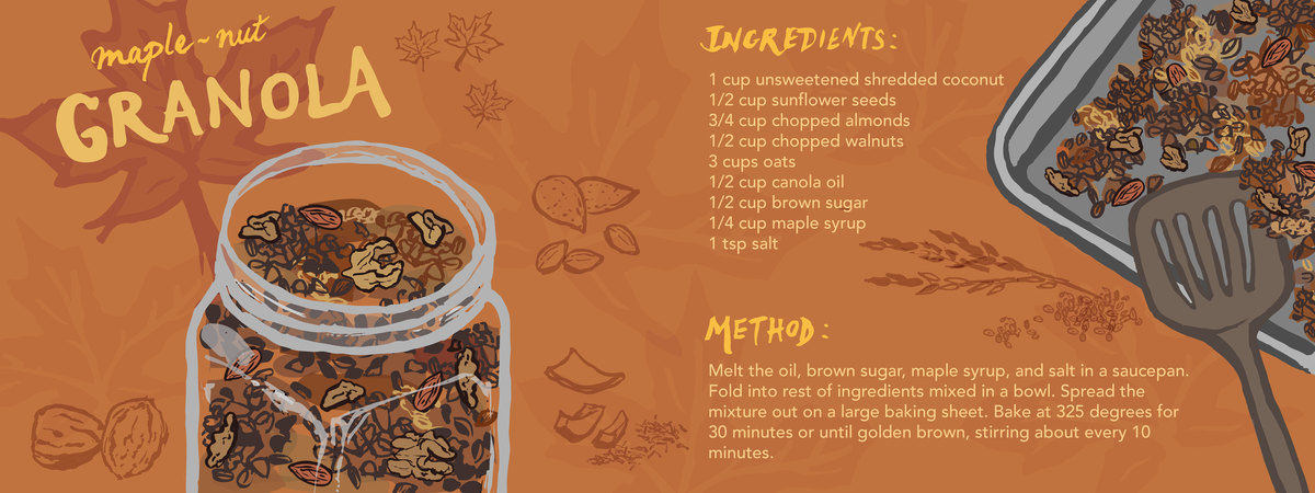 Maple Nut Granola by Kim Eng
