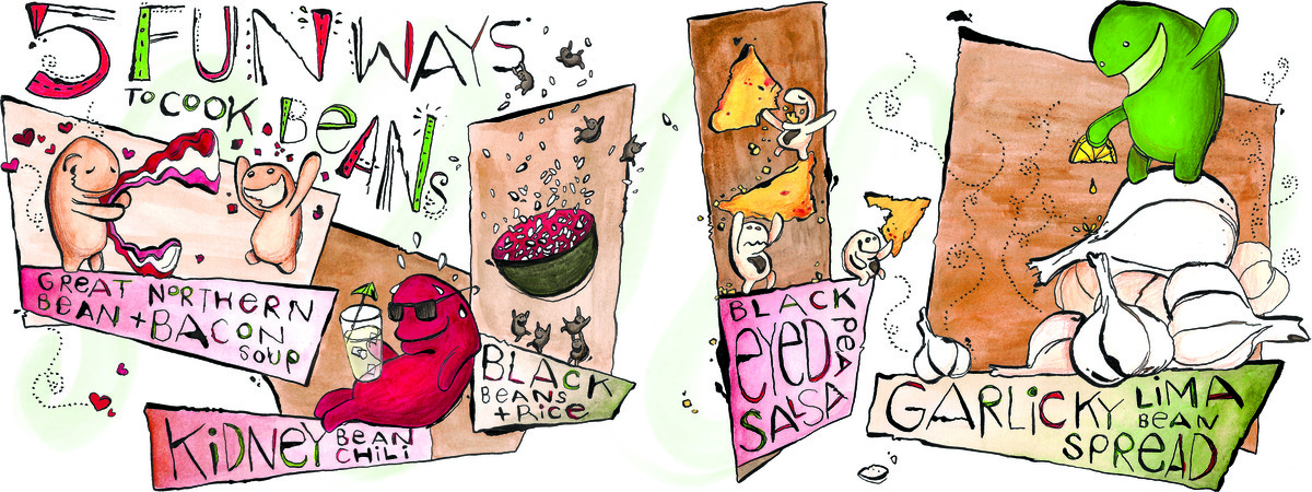 5 Fun Ways to Cook Beans by Allie Lenaburg