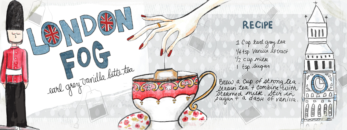 London Fog Earl Grey Vanilla Latte Tea by Bridgett Stahlman