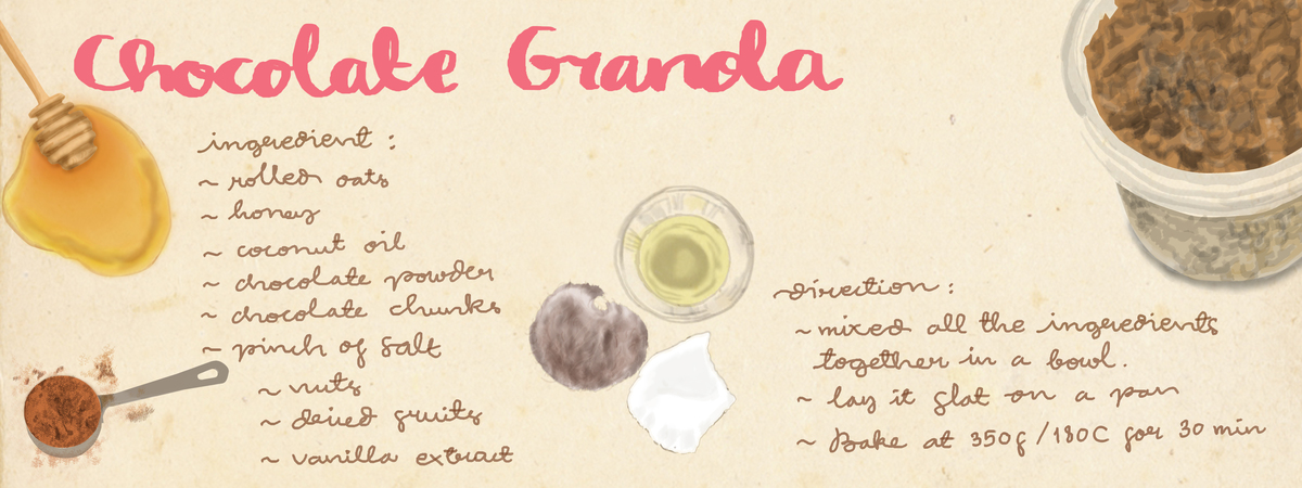 Chocolate Granola by Arkky Anindita Punarbhawa Chocogranola