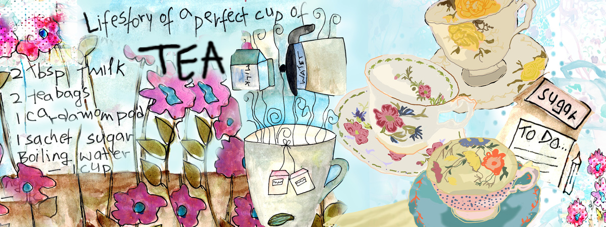 Chai- Indian Tea by Ismat Shahid