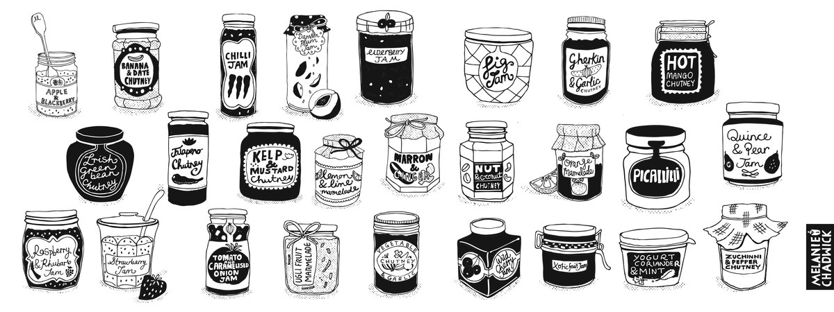 Jams and Chutneys A-Z by Mel Chadwick