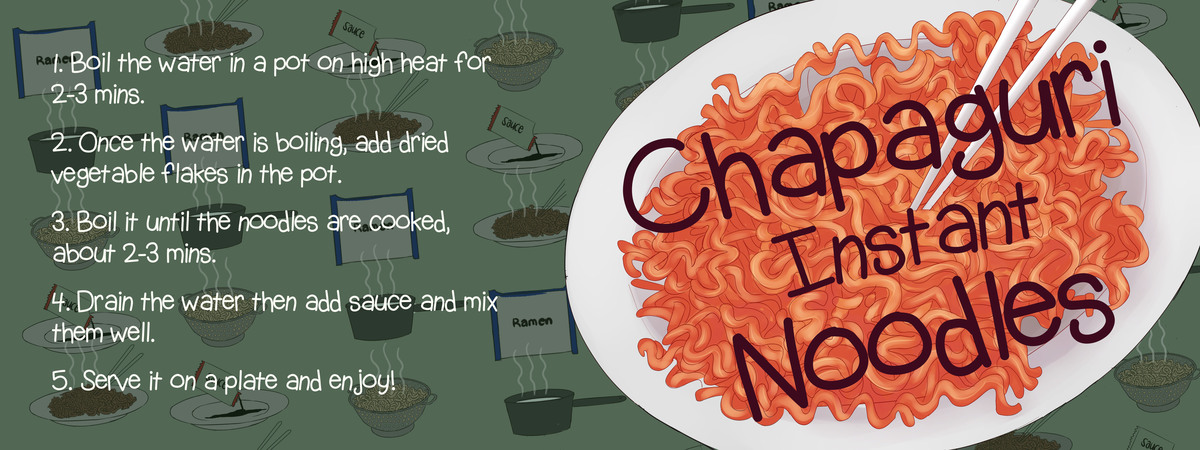 Chapaguri Instant Noodles by Emily Tann