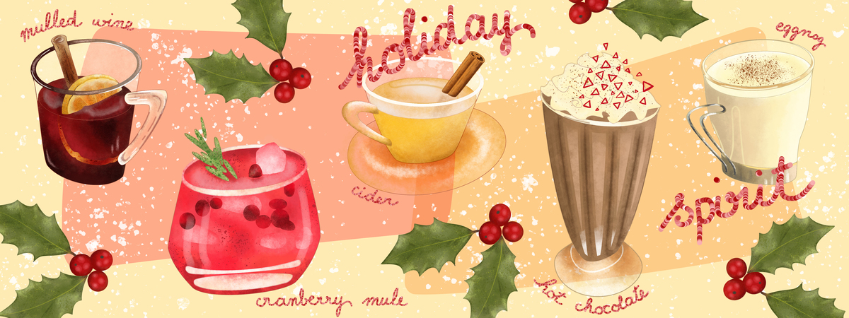 Sweet, Spicy and Festive Drinks for the Holidays by Cécile