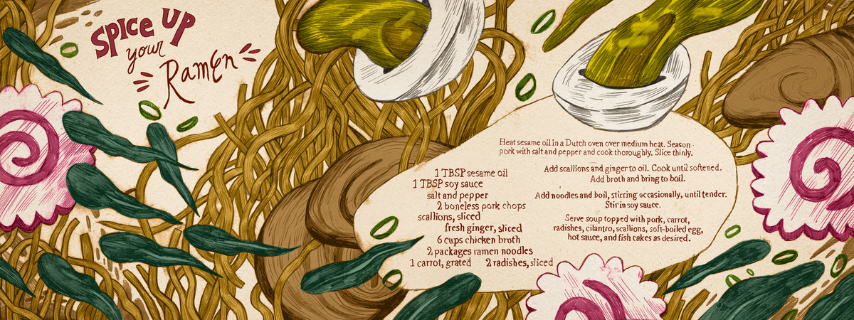 Spice Up Your Ramen! by Gina Capasso Ginacapassotdac