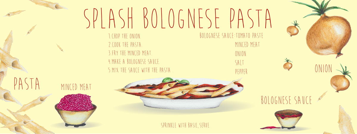 Splash Bolognese Pasta by Mišo Tomik