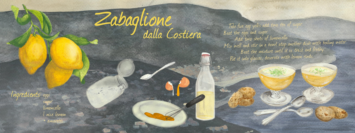 Zabaglione dalla Costiera by Reni Pomajová Renatapomajova