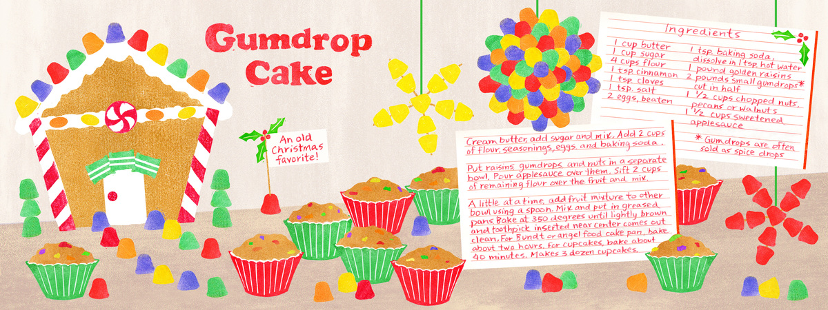 Gumdrop Cake by Kim R. Bene