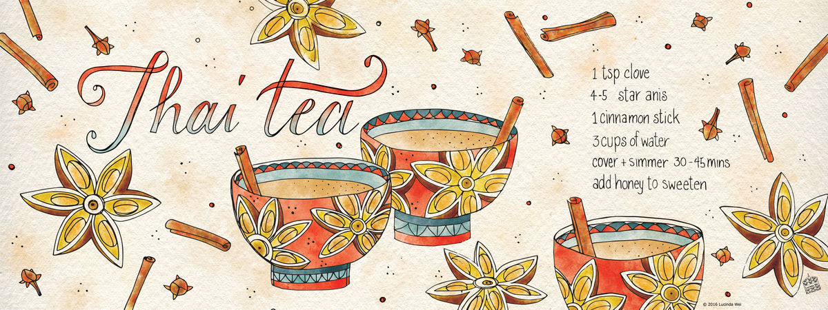 Thai Tea by Lucinda Wei Lucindawei thaitea recipe