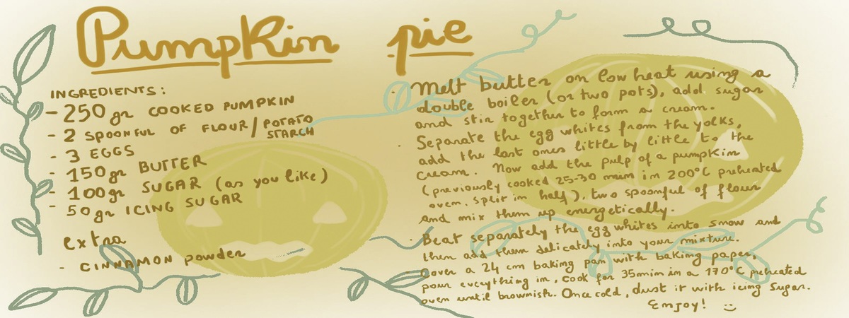 Italian pumpkin pie by Sofia Fiorentini