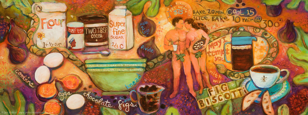 Fig Biscotti by Jen Norton
