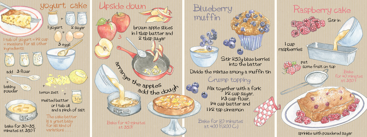 Yogurt Cake by Suzanne de Nies