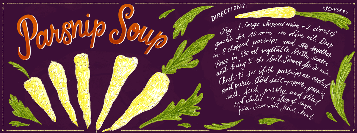 Parsnip Soup by Julia Bausenhardt