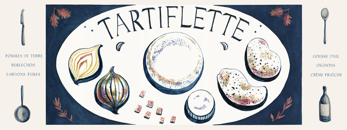 Tartiflette by Louise Hall