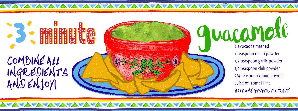3 Minute Guacamole by Ashley Matheny