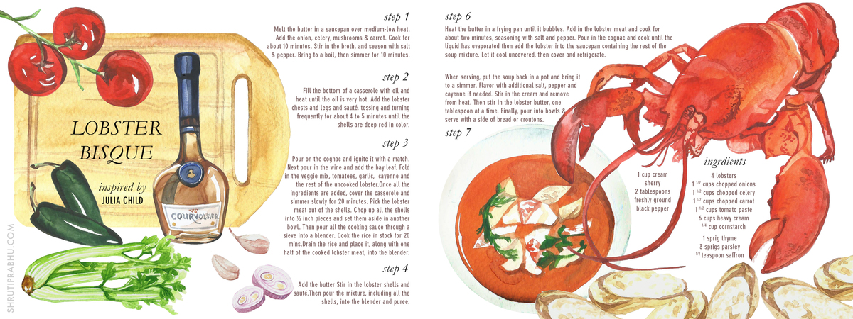 Lobster Bisque by Shruti Prabhu