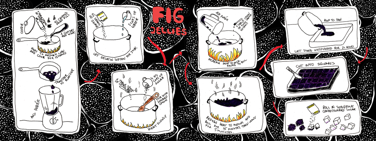 Fig Jellies by Birute Bikelyte