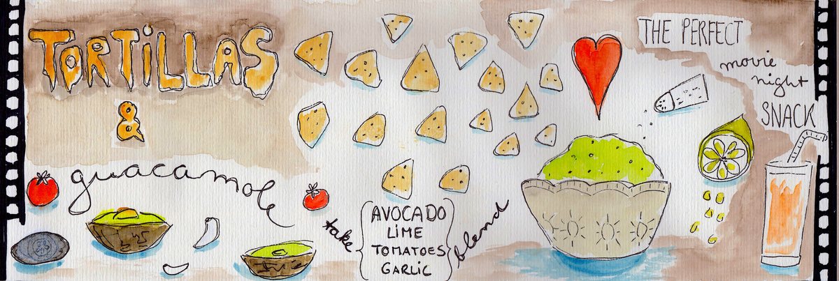 Tortillas & guacamole by Susi Sanlier