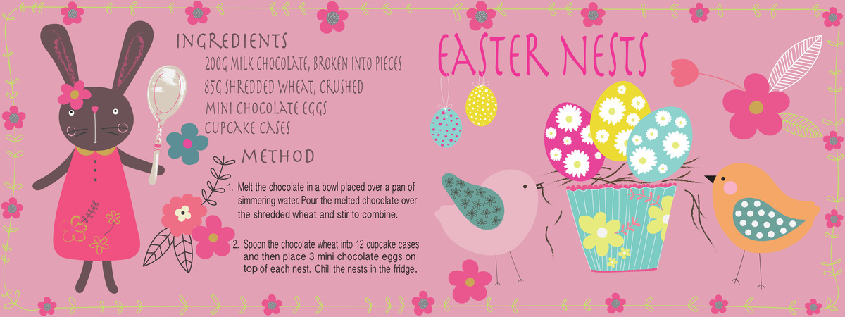 Easter Nests by Sarah Wild Easter nest