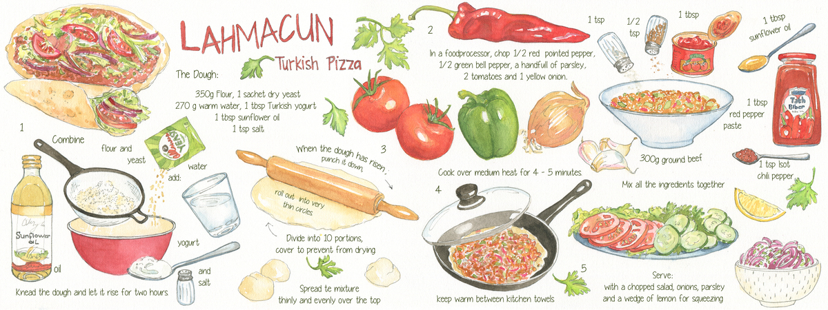 lahmacun by Suzanne de Nies