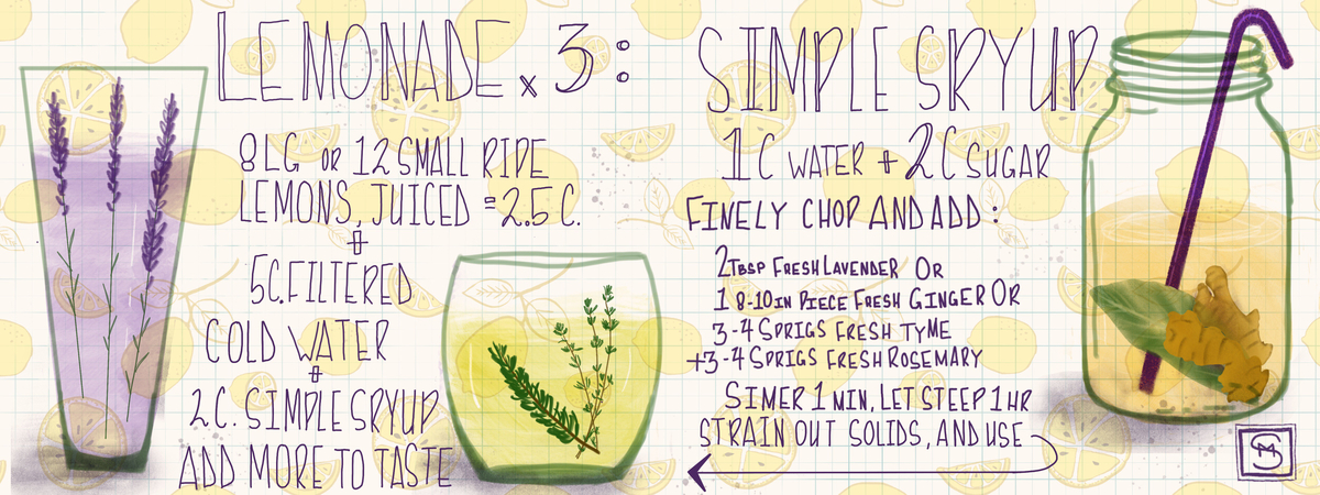 Lemonade 3 ways by SixLittleSpoons