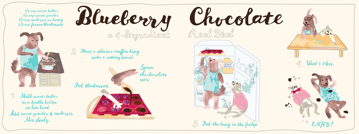 Blueberry Chocolate by Lexie Bykova Chocolaterecipe lexiebykovahr