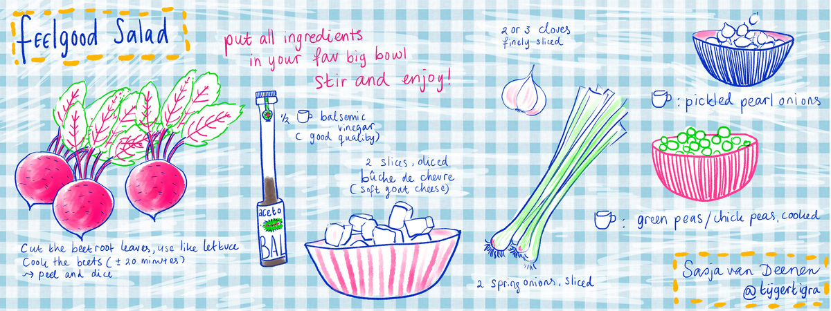 Feelgood Salad by Sasja van Deenen