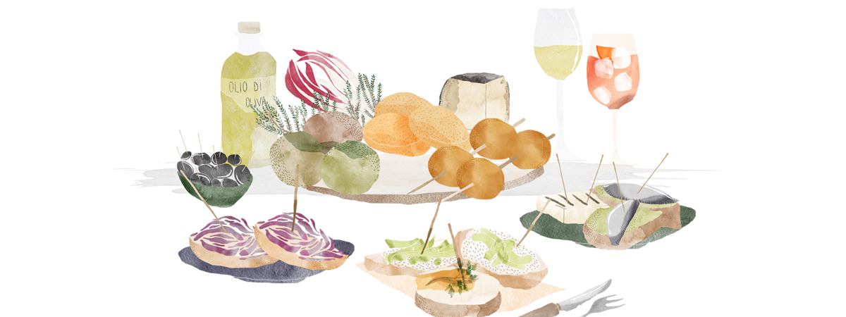 Cicchetti Veneziani by Catherine Cordasco